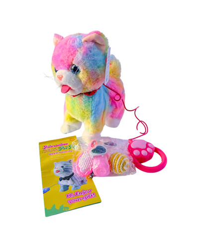 Walking singing cat set - cat,